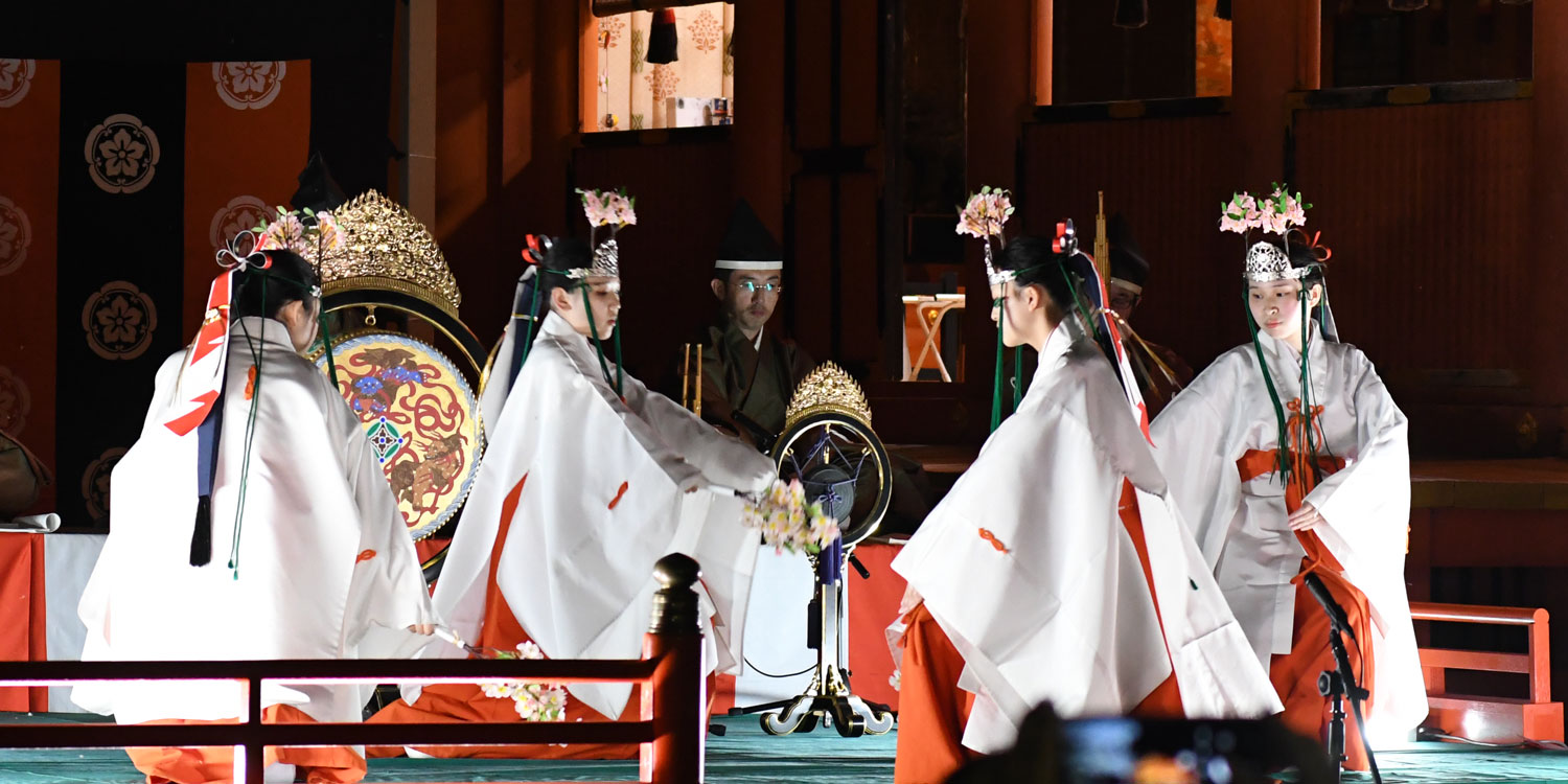 桜花祭：雅楽・能の夕べ