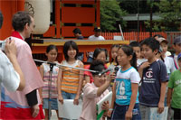 Ceremony to open the Fuji festival